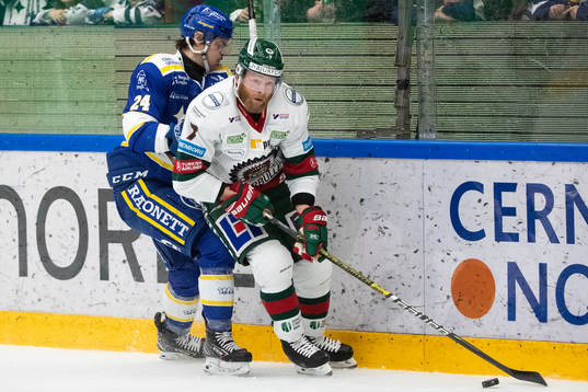 Leksands Thomas Valkvae Olsen och Frölundas Karl Stollery