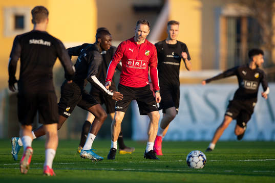 Häckens assisterande tränare Christian Lundström