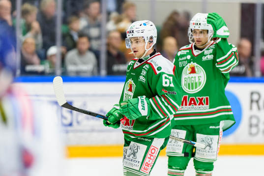 Rögles Leon Bristedt och Daniel Zaar deppar