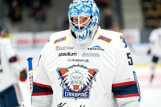 Linköping målvakt Jonas Gustavsson
