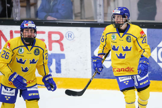 Sveriges Michelle Löwenhielm jublar