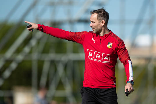 Häckens assisterande tränare Christian Lundström