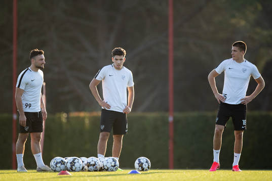 Norrköpings Sead Haksabanovic, Lucas Lima och Carl Björk