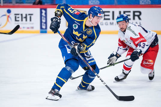 Fredrik Händemark of Sweden and Jan Kovar of Czech Republic