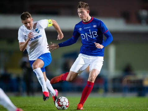 Christoffer Nyman of Norrköping and Brage Skaret of