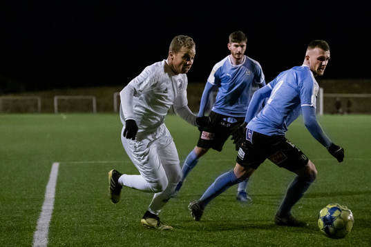 Kalmars Rafael Gimenes da Silva och Mjällbys Adi Terzic