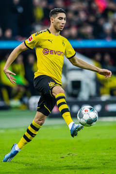 Achraf Hakimi of Borussia Dortmund