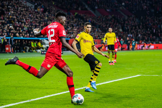 Achraf Hakimi of Borussia Dortmund
