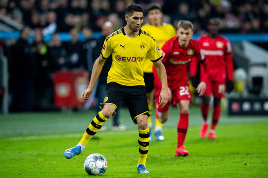 Achraf Hakimi of Borussia Dortmund