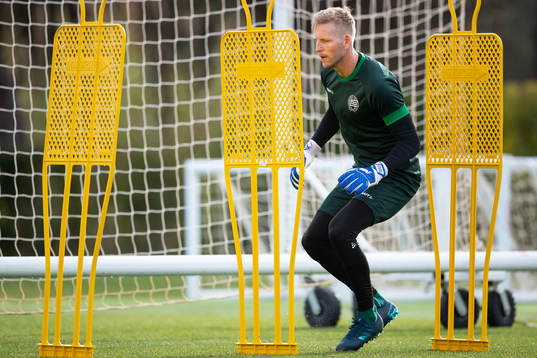 Hammarbys provspelande målvakt David Ousted