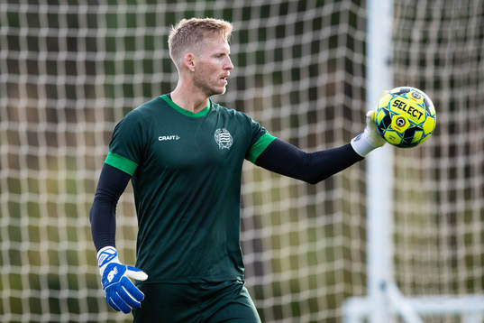 Hammarbys provspelande målvakt David Ousted