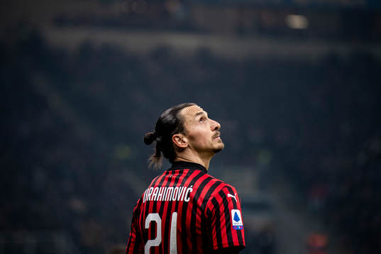 Zlatan Ibrahimovic of Milan