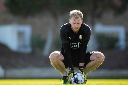 Häckens målvakt Peter Abrahamsson