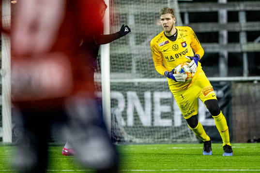 Örgrytes målvakt Fredrik Andersson