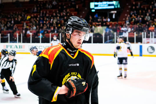 Brynäs Marcus Björk deppar