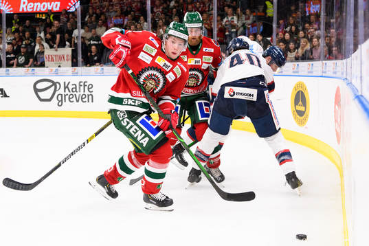 Frölundas Karl Henriksson och Karl Stollery