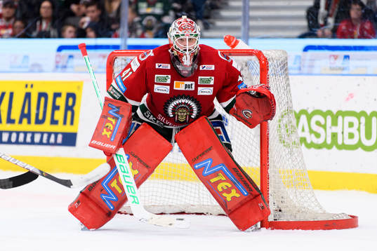 Frölundas målvakt Niklas Rubin