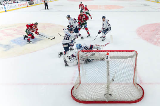 Frölundas Joel Lundqvist gör 1-1