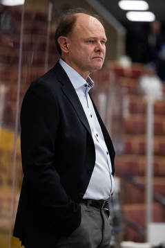 Leksands assisterande tränare Per-Erik Eklund innan