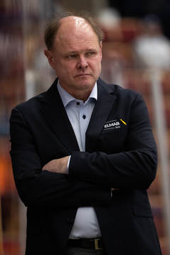 Leksands assisterande tränare Per-Erik Eklund innan