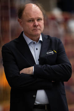 Leksands assisterande tränare Per-Erik Eklund innan