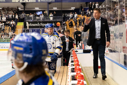 Leksands tränare Ulf Samuelsson