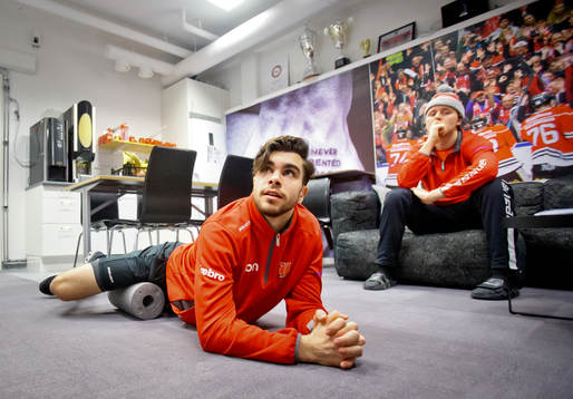 Örebros Jordan Boucher och Alfred Barklund