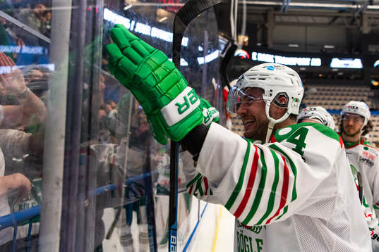 Rögles Kodie Curran jublar