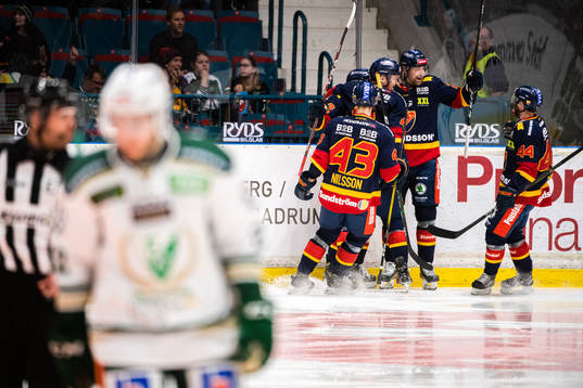 Djurgårdens spelare jublar