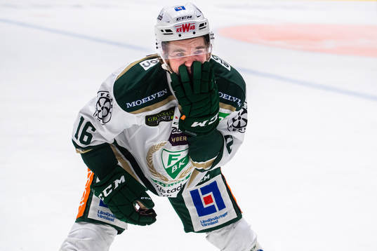 Färjestads Lucas Ekeståhl-Jonsson har ont