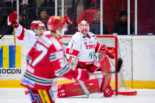 Timrås målvakt Victor Brattström