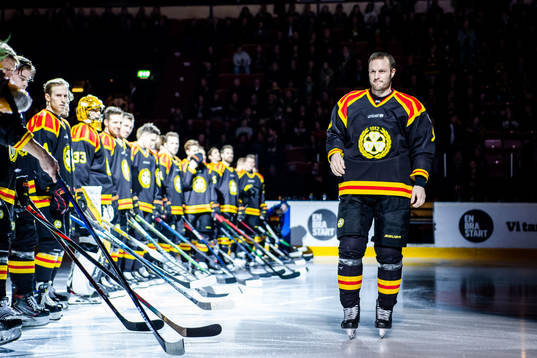 Brynäs Niclas Andersén uppmärksammas för sin 400e match