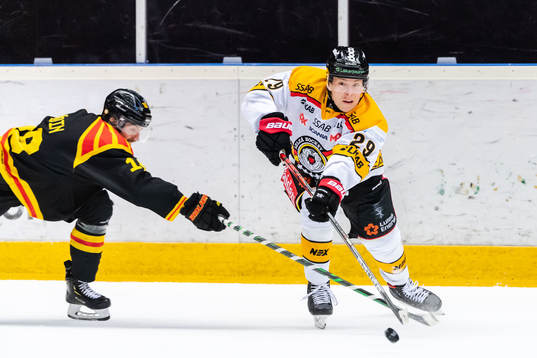 Brynäs Anton Rödin och Luleås Erik Gustafsson
