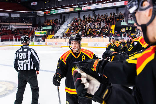 Brynäs Greg Scott jublar