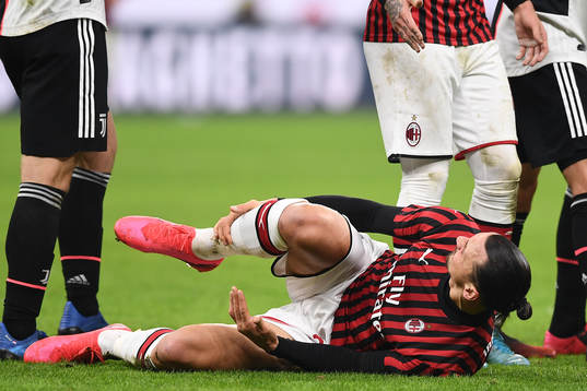 Zlatan Ibrahimovic of AC Milan