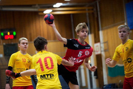 Löddes Felix Nygren i matchen mellan Vinslöv och Löddes
