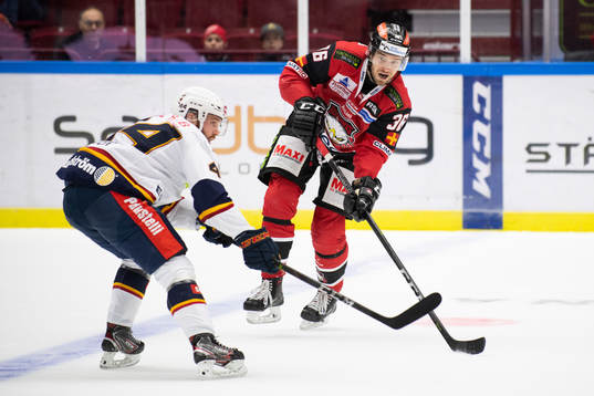 Malmö Redhawks Matias Myttynen och Djurgårdens Mattias