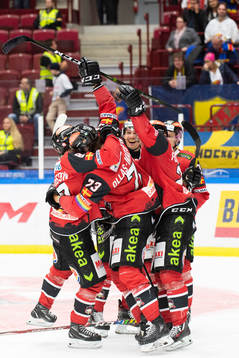 Malmö Redhawks Frederik Storm jublar