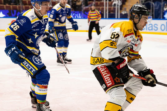 Luleås Karl Fabricius och Leksands Patrik Zackrisson