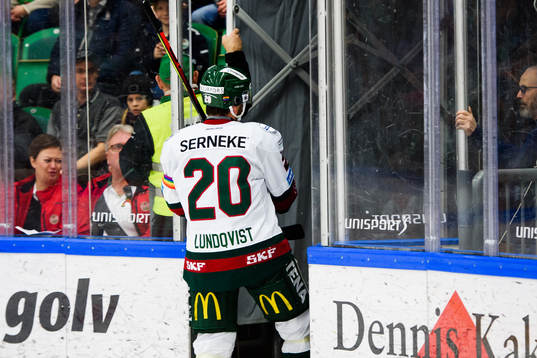 Frölundas Joel Lundqvist får matchstraff