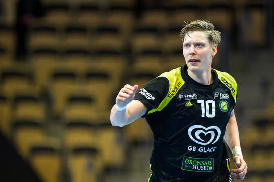Sävehofs Christoffer Brännberger jublar