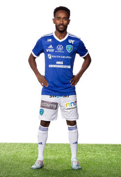Umeås Beneyam Belye Demte poserar för ett porträtt den 18 februari 2020 i Umeå.