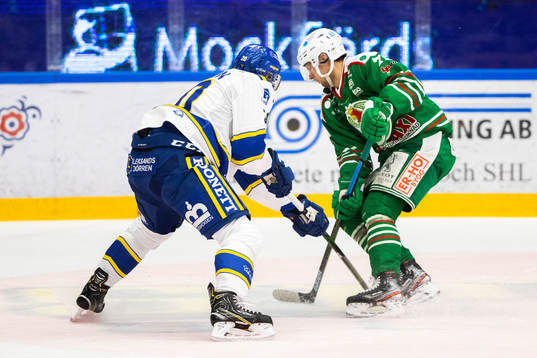 Leksands Mattias Karlsson och Rögles Daniel Zaar