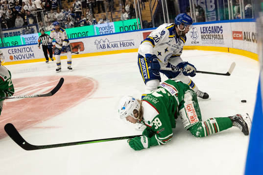 Leksands Mattias Karlsson och Rögles Erik Andersson