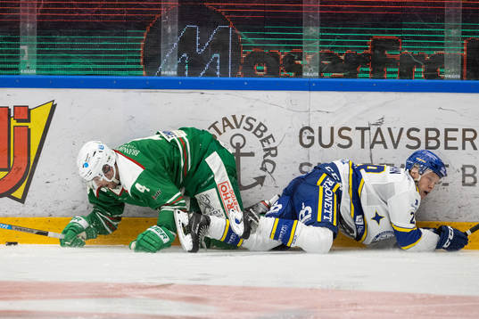 Rögles Kodie Curran och Leksands Emil Heineman