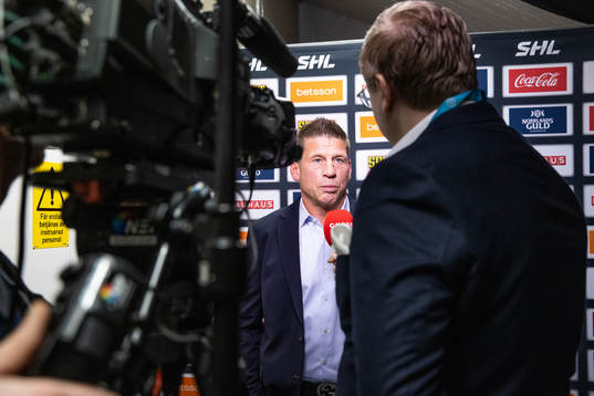 Leksands tränare Ulf Samuelsson i intervju hos C more