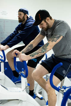 Leksands Mattias Karlsson och Leksands Johan Fransson