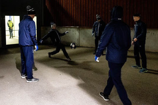 Leksands Oskar Lang och Daniel Olsson Trkulja och Emil