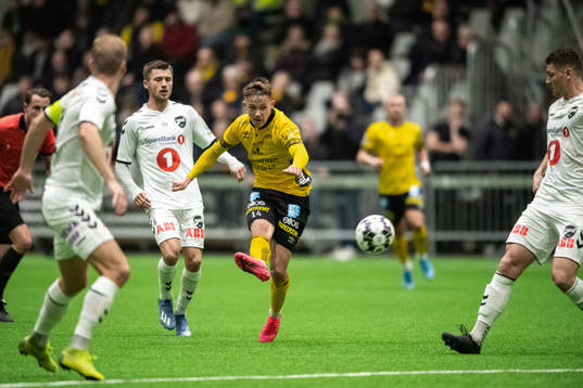 Elfsborgs Jacob Ondrejka och Odds Vebjørn Hoff