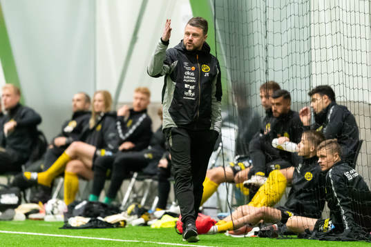 Elfsborgs manager Jimmy Thelin